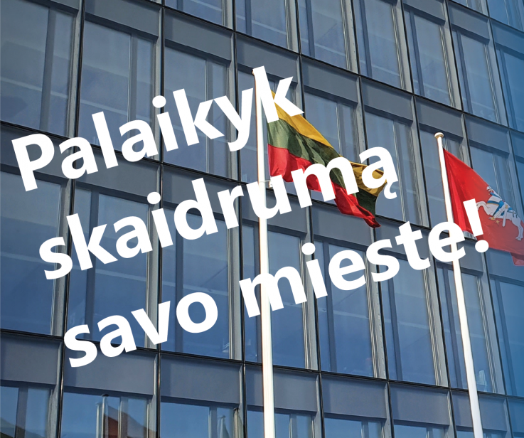 STT antikorupcinė akcija „Aš palaikau skaidrumą“