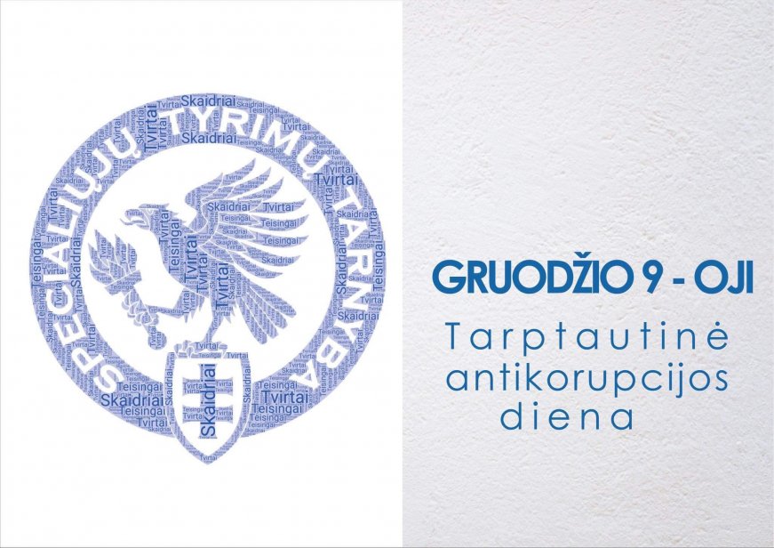 Stipri antikorupcinė aplinka – geresni šalies ekonominiai ir socialiniai rodikliai