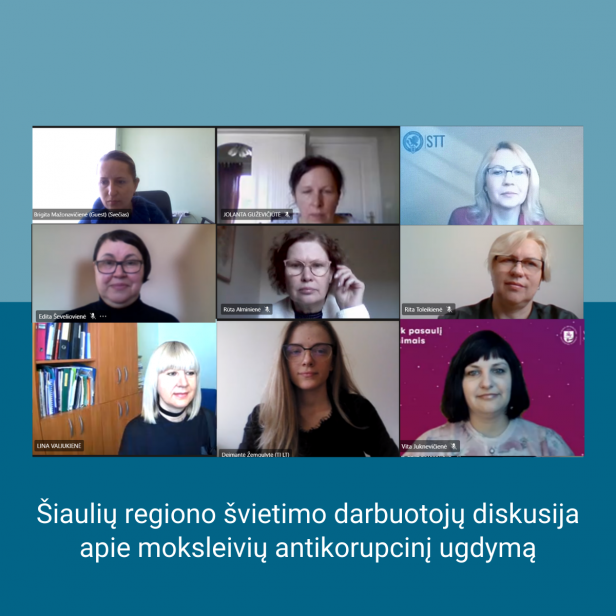 Daugiau nei 80 Šiaulių regiono švietimo darbuotojų dalyvavo diskusijoje apie moksleivių...