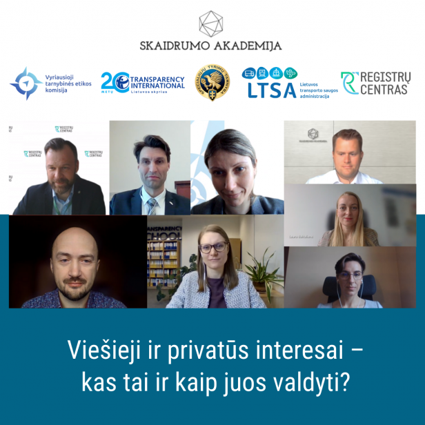 Apie viešųjų ir privačių interesų derinimą diskutavo beveik 300 viešojo sektoriaus atstovų