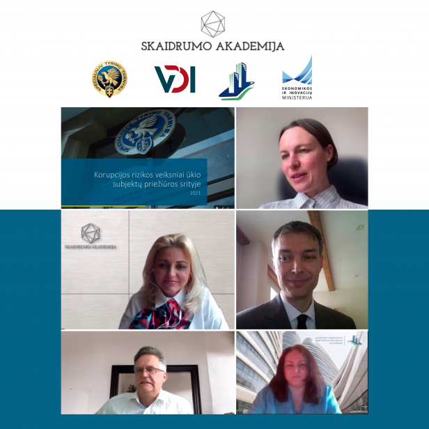 Diskusijoje pasidalinta patirtimi su verslo priežiūrą vykdančių institucijų atstovais