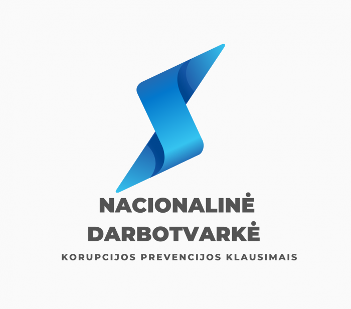 Pradedamos diskusijos dėl Nacionalinės darbotvarkės korupcijos prevencijos klausimais projekto