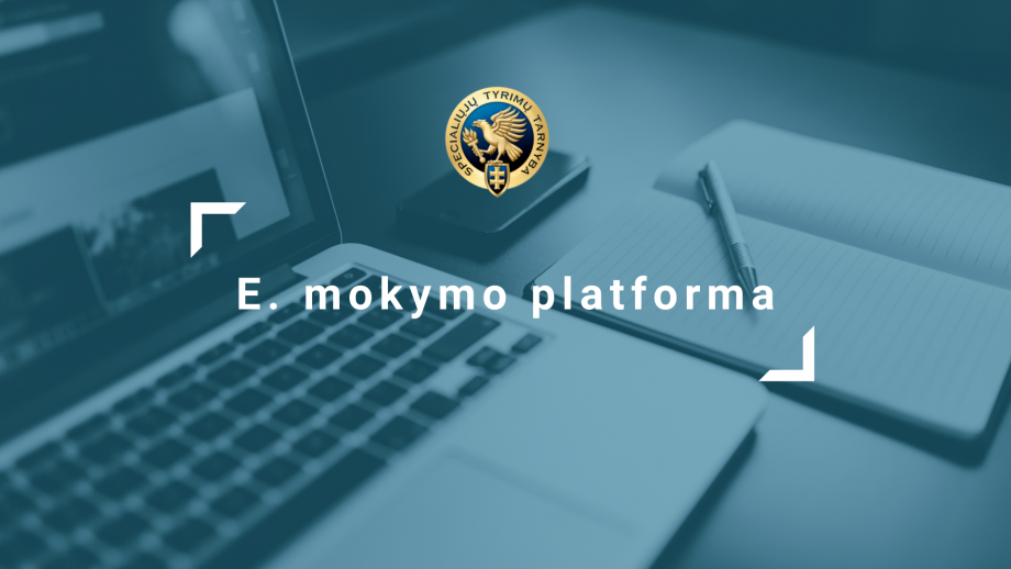STT pristatys naują e. mokymo platformą
