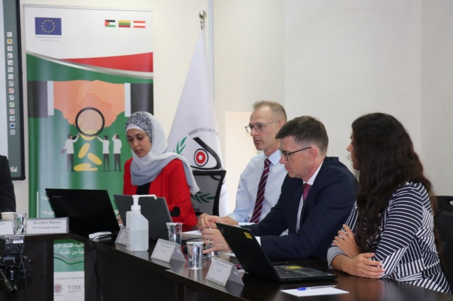 The sixth Steering Committee Meeting of the EU Twinning Project was held in Jordan