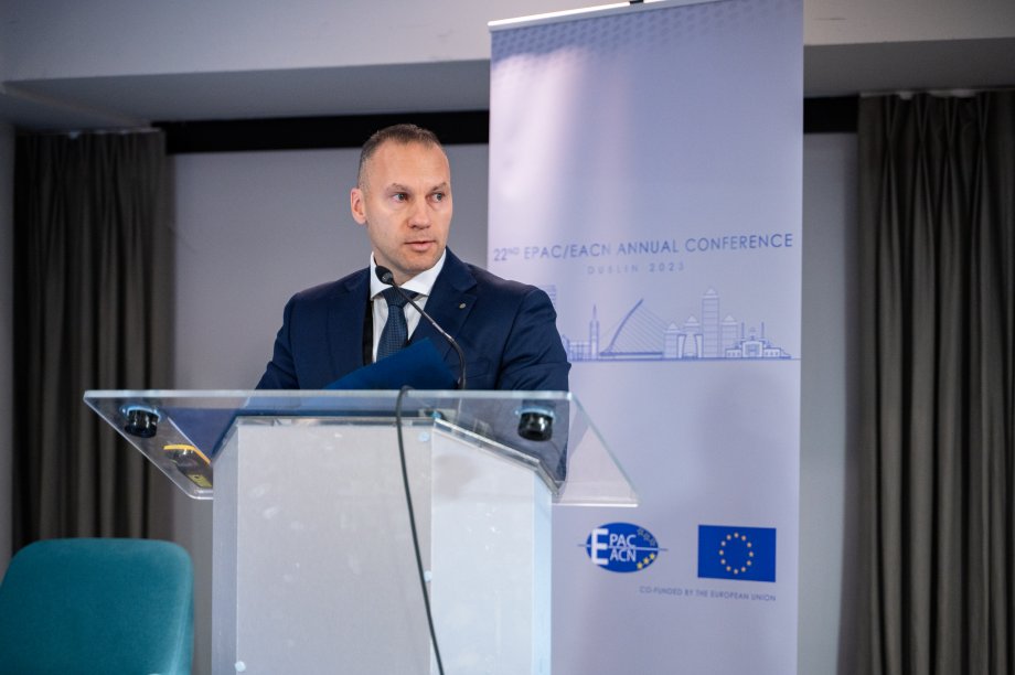 STT Head Linas Pernavas was elected as the new President of EPAC/EACN