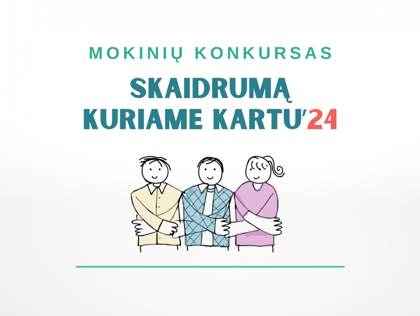 Startuoja nacionalinis mokinių konkursas „Skaidrumą kuriame kartu‘24“