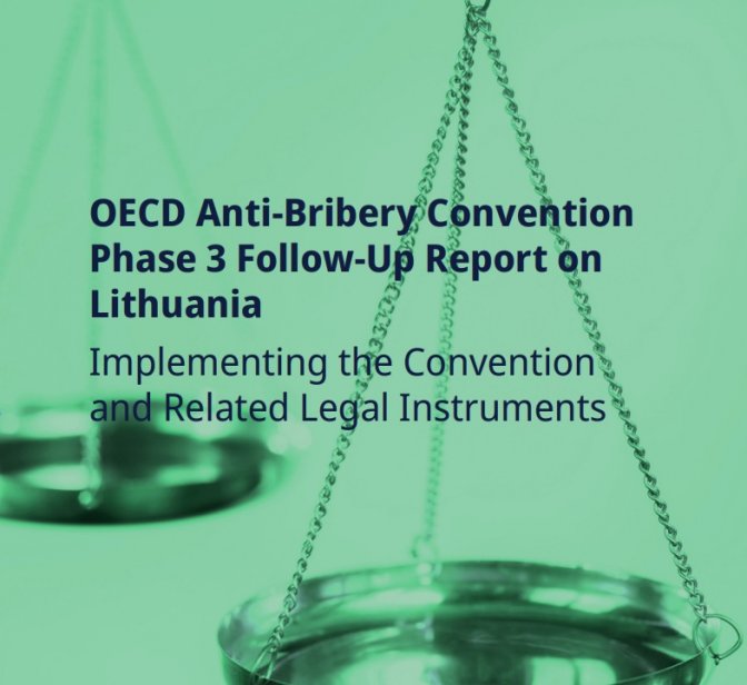 OECD Acknowledges Lithuania’s Significant Progress in Implementing Foreign Bribery Recommendations