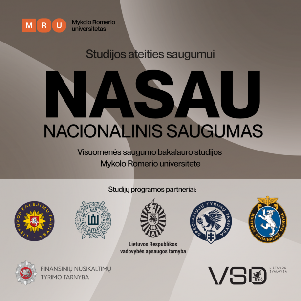 Lietuvoje pristatoma išskirtinė studijų programa „Nacionalinis saugumas“ – ruoš specialistus,...