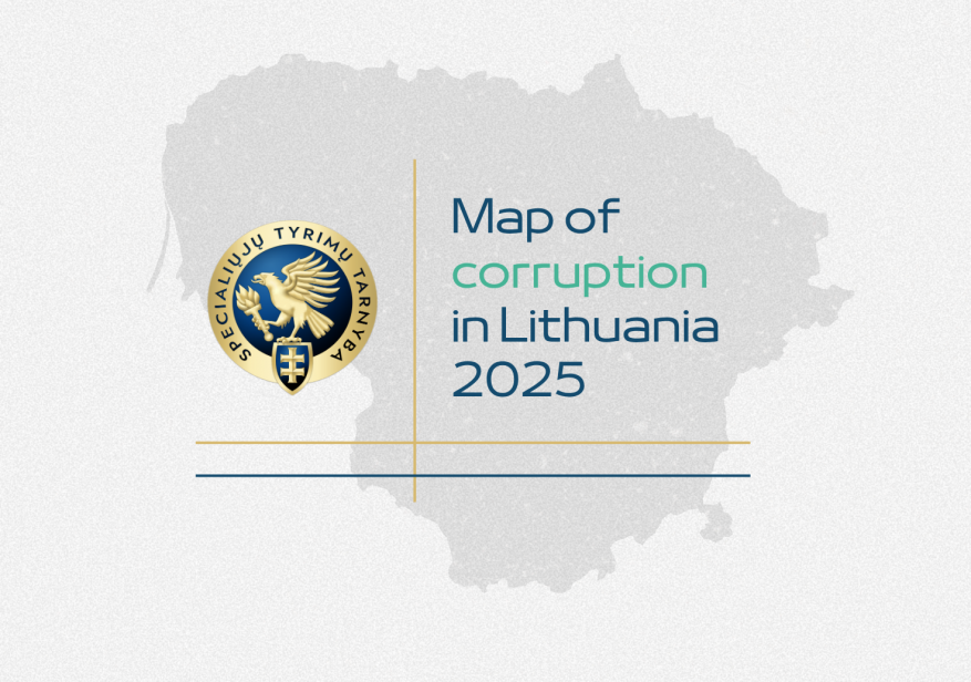 “Map of Corruption in Lithuania 2025”: decision-making in Lithuania is increasingly seen as...