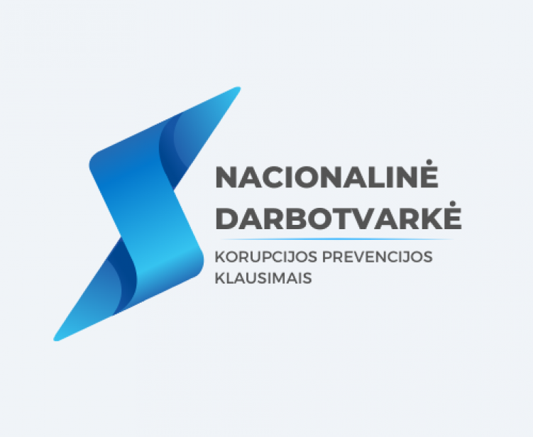 STT kviečia susipažinti su preliminariu Nacionalinės darbotvarkės korupcijos prevencijos...