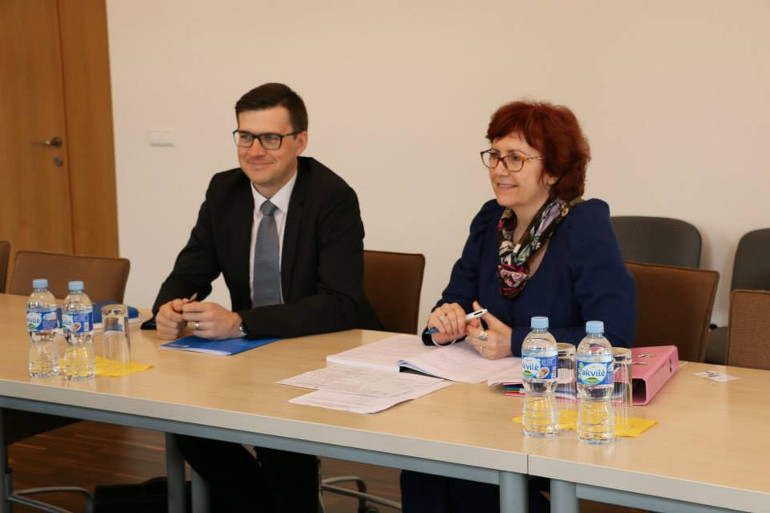 Susitikimas su OECD atstove